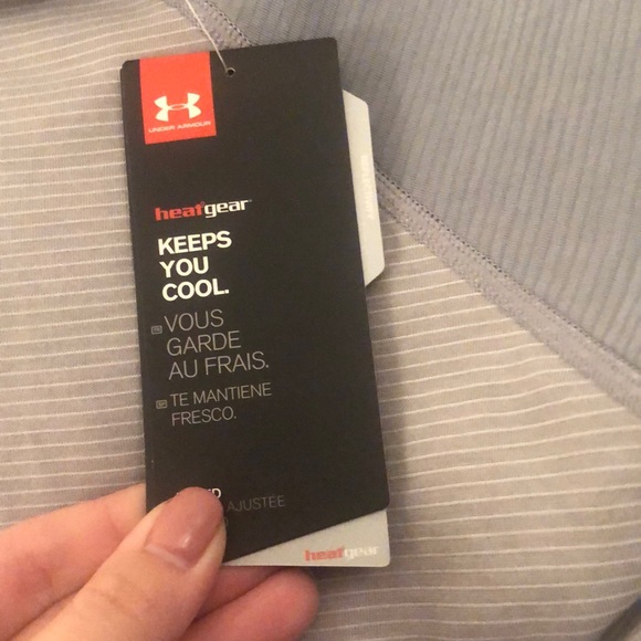 Nwt sweatshirt under armor heat gear hood large - Picture 2 of 4